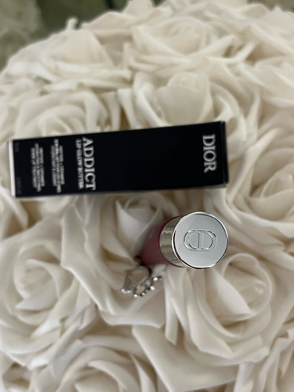 Dior Addict Lip Glow Butter #104 black cherry new in box - Picture 2 of 12